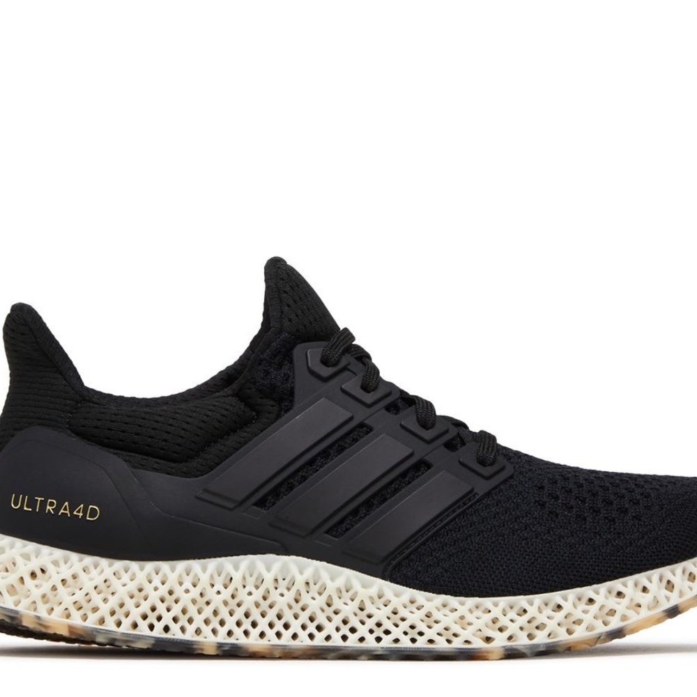Adidas Ultra 4D Black Sneakers